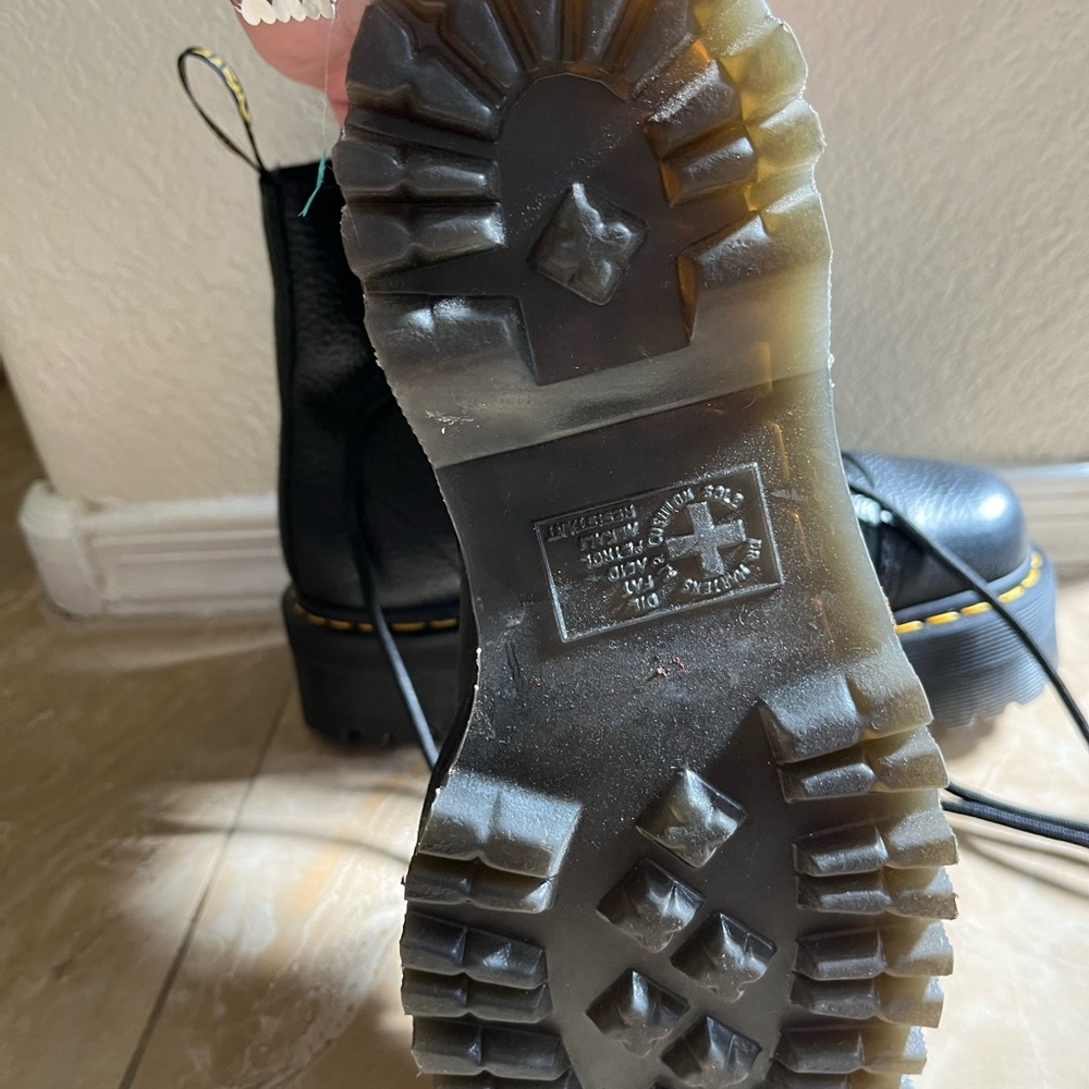 Dr Martins Black Boots - Picture 6 of 7